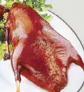  ??  ?? Peking duck is one of Modern China Restaurant’s bestseller­s.