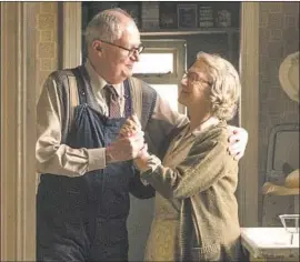  ?? Photograph­s by Mike Eley Sony Pictures Classics ?? JIM BROADBENT as Kempton Bunton with Helen Mirren as his wife, Dorothy.