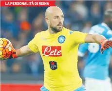  ?? GETTY IMAGES ?? Pepe Reina, 33 anni, ha firmato con il Napoli un contratto fino al 2018