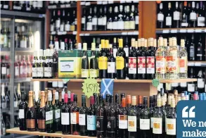  ??  ?? pRoBlem Minimum unit has been used to tackle nation’s historic booze issues
