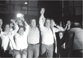  ?? MARTÍN PIÑA ?? Rafael Moreno Valle acompaña a Anaya en el cierre de campaña.