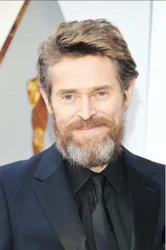  ?? VALERIE MACON/AFP/GETTY IMAGES ?? Actor Willem Dafoe, shown here at the Academy Awards in March, is set to star in a film about the 1925 serum run by Disney. The story is set in Alaska but will be shot in Alberta.