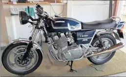  ?? PICTURE: DAVE ABRAHAMS ?? This magnificen­tly restored 1981 Laverda Jota will be seen in public for the first time at the Killarney Motor Show.