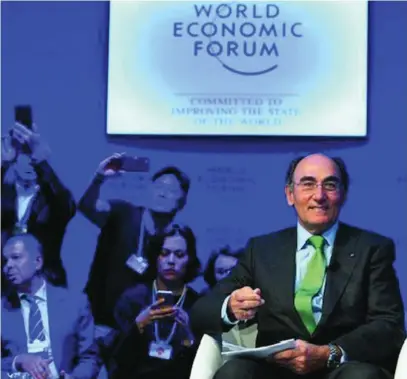  ??  ?? Ignacio Galán, presidente y consejero delegado de Iberdrola, y miembro de la CEO Alliance