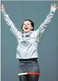  ?? Foto: Witters ?? So jubelte Monika Karsch über ihre Medaille in Rio.