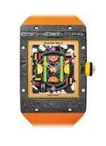  ??  ?? Richard Mille RM 16-01 Automático Citron. 50.2 x 38 x 9.88 mm, carbono TPT, automático, esfera con decoración tipo dulces, edición limitada.