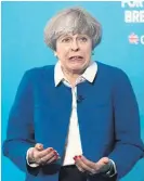  ?? Picture / AP ?? Prime Minister Theresa May has seen her commanding lead slip away.