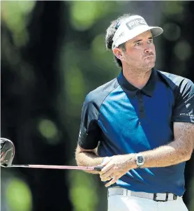  ?? Picture: SAM GREENWOOD/ AFP ?? CLOSE ENCOUNTER: Bubba Watson of the US watches his shot from the 16th tee during the third round of the RBC Heritage in the US on Saturday