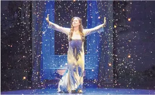  ??  ?? Ruby Gibbs in a scene from the Broadway musical “Finding Neverland.”