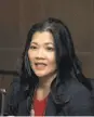  ?? Liz Hafalia / The Chronicle 2019 ?? Critics chided Nancy Tung over a $500 donation by the Police Officers Associatio­n.