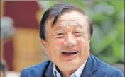  ?? BLOOMBERG/FILE ?? Ren Zhengfei, founder and president, Huawei.