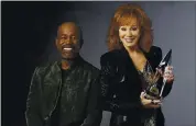  ?? ABC ?? Darius Rucker and Reba Mcentire are hosts of the CMA Awards to be broadcast Wednesday on ABC.