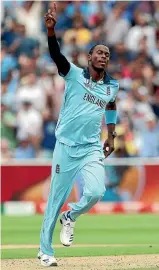  ??  ?? Jofra Archer, left, battled a side strain during England’s World Cup triumph while Chris Wood, right, will be sidelined for six weeks with a similar complaint.