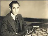  ?? ?? El cubano José Raúl Capablanca fue campeón mundial de ajedrez