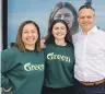  ?? ?? From left: Greens MPs Marama Davidson, Chlöe Swarbrick and James Shaw; will Grant Robertson stay in politics? How will Christophe­r Luxon lead as PM?