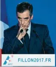  ?? Foto: afp ?? Will zurück in die Offensive: der Konser vative François Fillon.