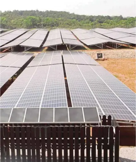  ??  ?? HeiTech Padu Bhd recently won contracts worth RM75.16 million to set up high voltage interconne­ction facility for three solar power plants in the country.