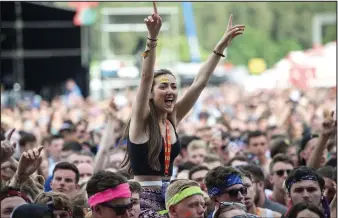  ??  ?? Outcry: This year’s T in the Park was staged with the help of a £150,000 handout