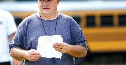  ?? STAFF PHOTO BY DOUG STRICKLAND ?? Chattooga coach Charles Hammon will try to lead the Indians to their fifth straight postseason appearance.