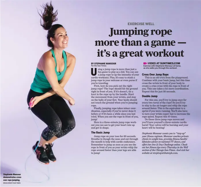 Exercise Well: Why and how to jump rope - PressReader