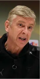  ??  ?? Wenger: Under increasing pressure