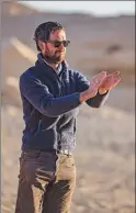  ?? PROVIDED TO CHINA DAILY ?? Irish director Ruan Magan (above) on set in Dunhuang, Gansu province, in 2019.