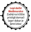  ??  ?? Lepi dečki Međimursko Zadnji na tržište pristigli domaći lager dobar je ljetni izbor