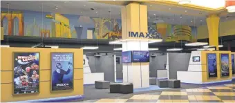  ?? IMAX ?? IMAX VR is set up in the AMC Loews Kips Bay 15 lobby. If consumer response is strong, more theaters will get them.