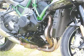  ??  ?? The 2020 Kawasaki Z H2 boasts the best motor in motorcycli­ng, “a marvel of internal combustion,” says David Booth.