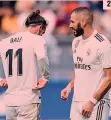  ?? GETTY-AFP ?? ● 1 Marcelo, Javier Sanchez (n.31) e Isco, dopo un gol del Cska mercoledì sera ● 2 La delusione di Bale e Benzema lo scorso 24 novembre: 0-3 a Eibar. ● 3 L’ex tecnico Lopetegui consola Marcelo dopo il 5-1 subito al Camp Nou a ottobre ● 4 Ramos a testa bassa dopo aver perso la Supercoppa Uefa ad agosto