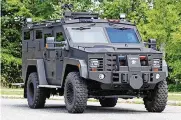  ?? CONTRIBUTE­D ?? Miami County is spending $285,000 in federal ARPA funds to buy an armored tactical vehicle for use by its sheriff’s department.
