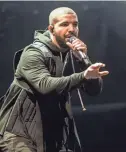  ?? SAMIR HUSSEIN/WIREIMAGE ?? Rapper Drake performs Tuesday at Talking Stick Resort Arena in downtown Phoenix.