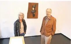  ?? FOTO: SAMLA.DE ?? Unter dem Titel „Konsequent“stellen Doris Kaiser und Hans Joachim Albrecht im Kunstverei­n aus.