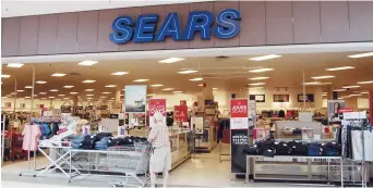  ??  ?? Comme 58 autres points de service au pays, le magasin Sears de Bathurst fermera bientôt ses portes. - Acadie Nouvelle: Béatrice Seymour