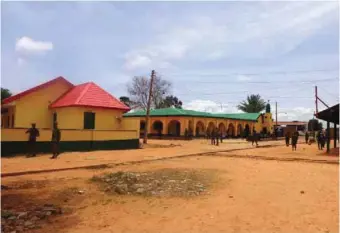  ??  ?? Inside the Nigerian Military School, Zaria