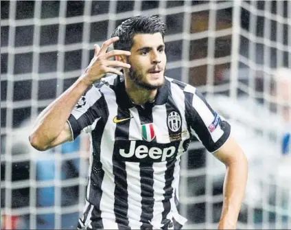  ?? FOTO: JUVENTUS-IT ?? Álvaro Morata, en su primera etapa en la Juventus de Turín, donde logró grandes cosas y conquistó varios trofeos