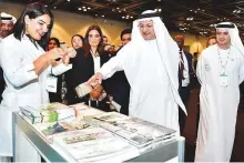  ?? Clint Egbert/Gulf News ?? Humaid Al Qutami at the opening ceremony of the 13th conference of IAMRA at DWTC yesterday