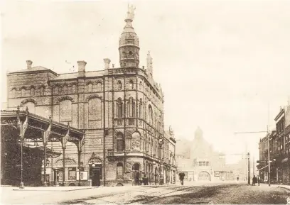  ??  ?? The Grand Theatre, Walsall, in the early days of the 20th century