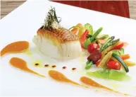  ??  ?? 175gr Roasted Chilean Sea Bass Fillet