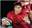  ??  ?? Second-half appearance: Joey Carbery