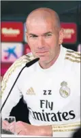  ??  ?? Zidane.
