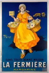  ??  ?? Des vaches et une fermière : la margarine est un produit nature à en croire cette publicité de 1923.