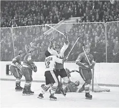  ?? PAUL HENDERSON / LIBRARY AND ARCHIVES CANADA ?? Despite scoring the most famous goal in Canadian hockey history, Paul Henderson isn’t sore about being left out of the Hockey Hall of Fame.