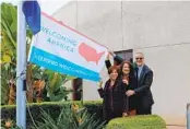  ?? ALEXANDRA MENDOZA U-T FILE ?? Chula Vista held a ceremony on Dec. 3, 2019, to celebrate its designatio­n as a “welcoming city.”