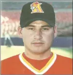  ?? PHOTO ?? Ruben Niebla’s player card while signed with the Albuquerqu­e Dukes, circa 2000. COURETSY