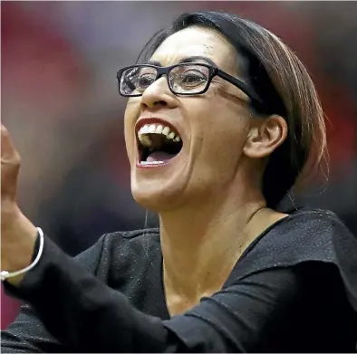  ?? GETTY IMAGES ?? Silver Ferns coach Noeline Taurua has been awarded a damehood in the 2019 New Year honours for services to netball.