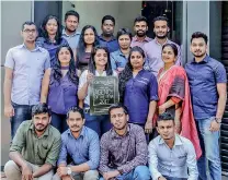  ??  ?? Groupm Sri Lanka became the country’s most awarded media agency in 2017 at the Campaign Asia Agency of the Year Awards in Mumbai