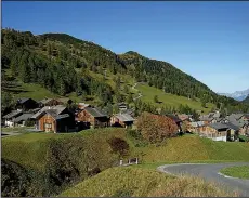  ?? The New York Times/MARINA PASCUCCI ?? Malbun, Liechtenst­ein’s lone ski resort, is one stop on the new Liechtenst­ein Trail.