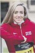  ??  ?? 0 Eilish Mccolgan: Running in 5,000m with Muir and Twell.