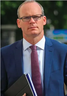  ??  ?? Tánaiste Simon Coveney: Smartphone restrictio­ns are called for